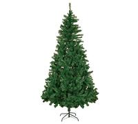 Alivio 7ft Artificial Christmas Tree with Stand for Home Office Decoration, Indoor Outdoor Metal Stand Realistic Artificial Xmas Tree Easy Assembly - 210cm