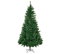 Alivio Artificial Christmas Tree with Metal Stand, Hinged Branches, Realistic Full Look PVC Xmas Tree, Easy Assembly, Green (6 ft)
