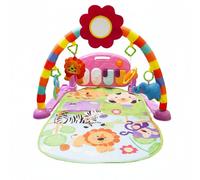 Alivio Baby Play Mat Kick & Play Gym Piano with Music & Lights for 1 to 3 Year Kids Alivio Multicolor