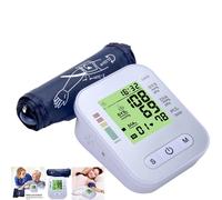 Alivio Blood Pressure Monitor BP Automatic Digital Voice Large Cuff Upper Arm Portable in White Alivio White