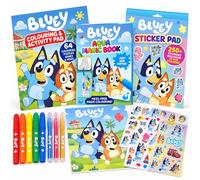 Alivio Bluey Activity & Water Reveal Set - Kids Mess-Free Fun | Size: 3 Pack Alivio Multicolor 3 Pack