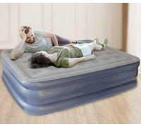 Alivio Inflatable Air Bed, Single Airbed Air Mattress Built In Pump - 99 X 192Cm