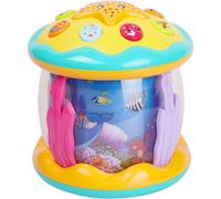 Alivio Kids Rotating Pacify Music Lights, 3D Ocean Park Sensory Toy