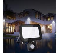 Alivio LED Floodlight Outside Light 20W Security Flood Outdoor Garden Spotlights in Black Alivio Black