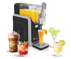 Alivio Multi-Purpose Frozen Drink & Beverage Slushy Maker 2L Cocktail, Smoothie & Iced Coffee Machine (Black)