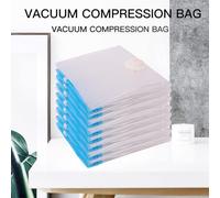 Alivio Reusable Vacuum Storage Bags, Double-Zip Sealed & Space Saving Bags