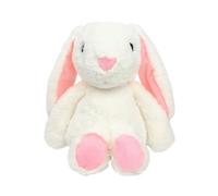 Alivio Singing Music Bunny - Baby Sleep Soother Plush Toy, 4 Modes Music, Breathing, Belly Fluctuation & Warm Light, Ultra Soft Cuddly Bunny for Newborns, Infants & Toddlers (White)