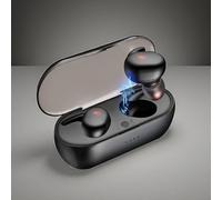 Alivio Wireless Earbuds, Bluetooth 5.3 Headphones, with Surround Sound and Noise Cancellation Mini In-Ear Pods, High Capacity 35H Mini Charging Case with LED Display, HiFi Stereo, for Work Travel