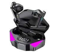 Alivio X15 Wireless Headphone, 5.2 in Ear Bluetooth Headphone with Noise Cancelling in Black Alivio Black