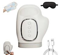 Alivura Therapeutic Glove, Hand Massager with Heat and Compression, Therapeutic Glove Alivura with Kneading Rollers, 3 Massage Modes, 4 Temperature Settings & 5 Intensity Levels (1Pcs)