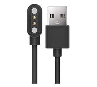 Aliwisdom Smart Watch Universal Charger Magnetic, Smartwatch Accessories 2 Pin Magnetic Suction Charger for Smart watch/Fitness Tracker, Cable contact pin spacing Compatible 2.5mm - 3mm