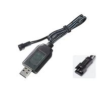 Aliwisdom Universal RC Charger Cable with SM-2P Plug Connector for (4-8s) 4.8V 6V 7.2V 8.4V 9.6V Ni-MH/Ni-CD Battery Pack, Compatible RC Car/Boat/Plane/Drone/Tank (6V)