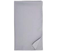 ALIX grey rectangular stain resistant tablecloth 140x240 cm