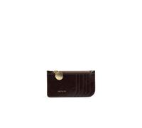 Alix Leather Card Holder/Coin Purse mocha