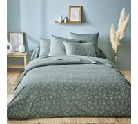 Alix Printed Lyocell Duvet Cover, 200 x 200 cm, Origin, Sage Green