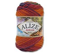 Alize 100 g Burcum Batik Wool in 30 Selection Colour Gradient Wool (4827)