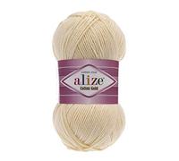 Alize 100 g Cotton Gold Premium Wool Oeko-Tex Certified (458)