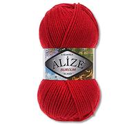 Alize 100g Burcum Klasik Wool (Red (106))
