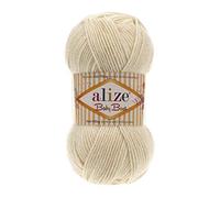 Alize Baby Best Plain Turkish Wool, Anti-Pilling, 5 x 100g (01)