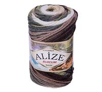 ALIZE BURCUM 100 g Knitting Yarn Batik Hand Knitting Yarn Choice of Colours 1893