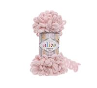 Alize Puffy Baby Big Loop Blanket Yarn 100% Micropolyester Soft Wool Each Ball 100g 9m - 161 Powder