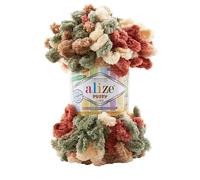 Alize Puffy Color 100g 5 x 100g Balls Shade 6039