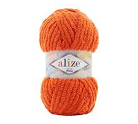 Alize Softy Mega Chunky Blanket, Scarf, Baby Knitting Crochet Yarn 100g Ball (1, 06SM)