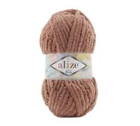 Alize Softy Mega Chunky Blanket, Scarf, Baby Knitting Crochet Yarn 100g Ball (1, 261SM)