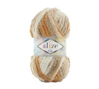 Alize Softy Mega Chunky Blanket, Scarf, Baby Knitting Crochet Yarn 100g Ball (1, 5926SM)