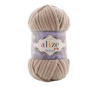 Alize Velluto 100% MicroPolyester Baby Blanket Yarn Lot of 5 skn 340 m 500 Gram, Yarn Weight: Super Bulky (530)