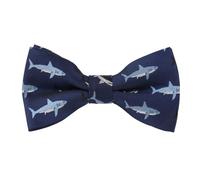 Alizeal Boys Pre-tied Novelty Adjustable Bow Tie, Shark
