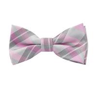 Alizeal Boys Tartan Check Stripe Pre-tied Bow Tie | Kids School Gifts Tie, Wrinkle Resistant Material, Perfect Kid Fit