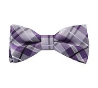 Alizeal Boys Tartan Check Stripe Pre-tied Bow Tie | Kids School Gifts Tie, Wrinkle Resistant Material, Perfect Kid Fit