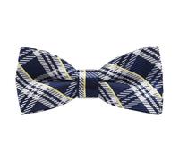 Alizeal Boys Tartan Check Stripe Pre-tied Bow Tie | Kids School Gifts Tie, Wrinkle Resistant Material, Perfect Kid Fit