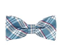 Alizeal Boys Tartan Check Stripe Pre-tied Bow Tie | Kids School Gifts Tie, Wrinkle Resistant Material, Perfect Kid Fit