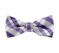 Alizeal Boys Tartan Check Stripe Pre-tied Bow Tie | Kids School Gifts Tie, Wrinkle Resistant Material, Perfect Kid Fit