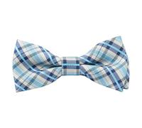 Alizeal Boys Tartan Check Stripe Pre-tied Bow Tie | Kids School Gifts Tie, Wrinkle Resistant Material, Perfect Kid Fit