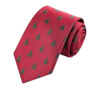Alizeal Mens 3inch Classic Handmade Christmas Pattern Gift Tie, 075-016-1