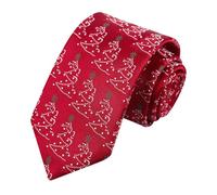 Alizeal Mens 3inch Classic Handmade Christmas Pattern Gift Tie, 075-036