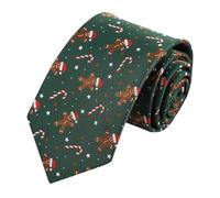 Alizeal Mens 3inch Classic Handmade Christmas Pattern Gift Tie, 075-038