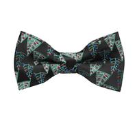 Alizeal Mens Christmas Pattern Pre-tied Party Bow Tie, 020-L