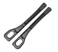 ALJLA 2PCS Car Seat Gap Filler for AUDI A5 2007-2023 2024 2025,Fill the Gap Between Seat,Stop Things from Dropping,Car Seat Crevice Blocker,Seats Console Organizer-Easy to Install,A-Black