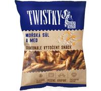 Alka Baked sea salt and honey twists 160 g