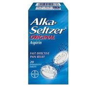 Alka Seltzer Original Pain Relief 20 Tablets