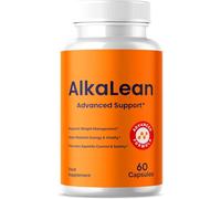 AlkaLean Advanced Daily Formula Food Supplement - Botanical Ingredients with Vitamins & Minerals - 60 Easy-to-Take Capsules - 1 Month Supply for Adults