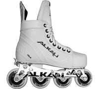 Alkali Cele Adjustable Senior Junior Youth Roller Inline Hockey Skates, New for 2023 (JR Skate 2-5 (Shoe Size 3.5-6.5))