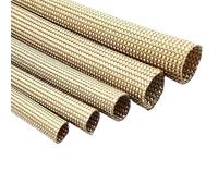 Alkali-Free Fiberglass Braided Insulation Sleeve | Multiple Sizes, 5m and 10m Lengths: for High Temperature Electrical Cable Insulation(10m,5 mm)