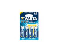 Alkaline Battery Varta LR6 AA 1,5 V 2930 mAh High Energy (4 pcs) Blue