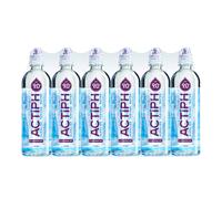 Alkaline Ionised Spring Water pH9 24x 600ml Purified with Electrolytes Clean and Smooth Taste ACTIPH Water