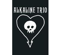 Alkaline Trio Classic Heartskull Official Merch: notebook, notebook journal beautiful , simple, impressive,size 6x9 inches, 114 paperback pages